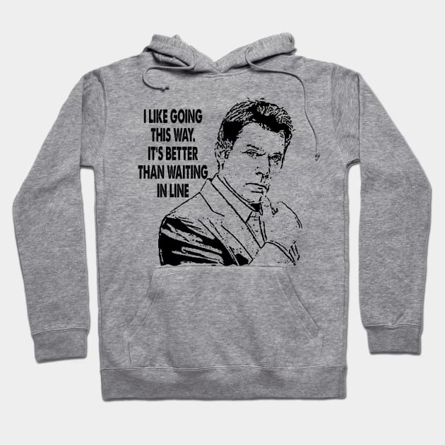 Joe pesci vintage movie i like going this way Hoodie by Julie lovely drawings